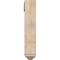 Ekena Millwork Funston Arts and Crafts Smooth Bracket w/ Offset Brace, Douglas Fir, 7 1/2"W x 36"D x 40"H BKT0806X36X40FST03SDF - alternate 3